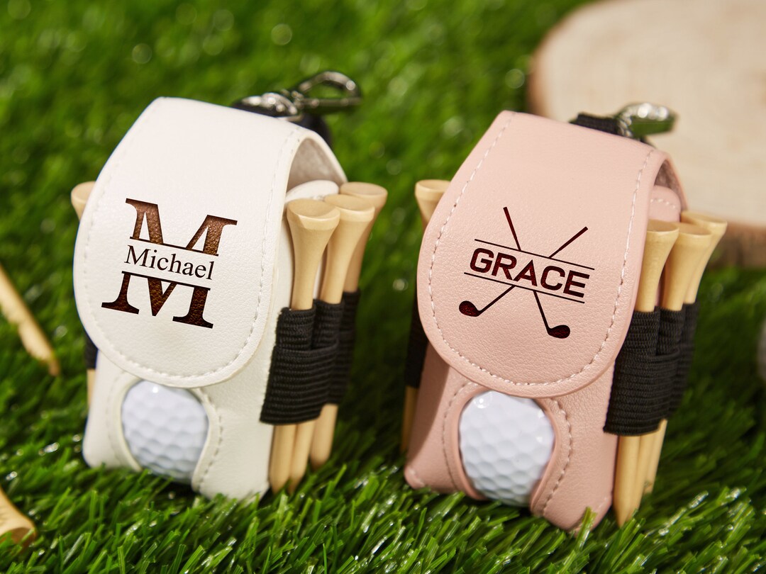 Personalized Golf Ball Bag,custom Golf Accessories,personalized Golf