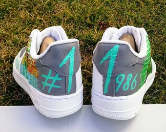 Fernando Muslera Air Force 1 Custom Custom Schuhe Männer, Custom Air Force 1 Cartoon, Custom Sneaker Frau