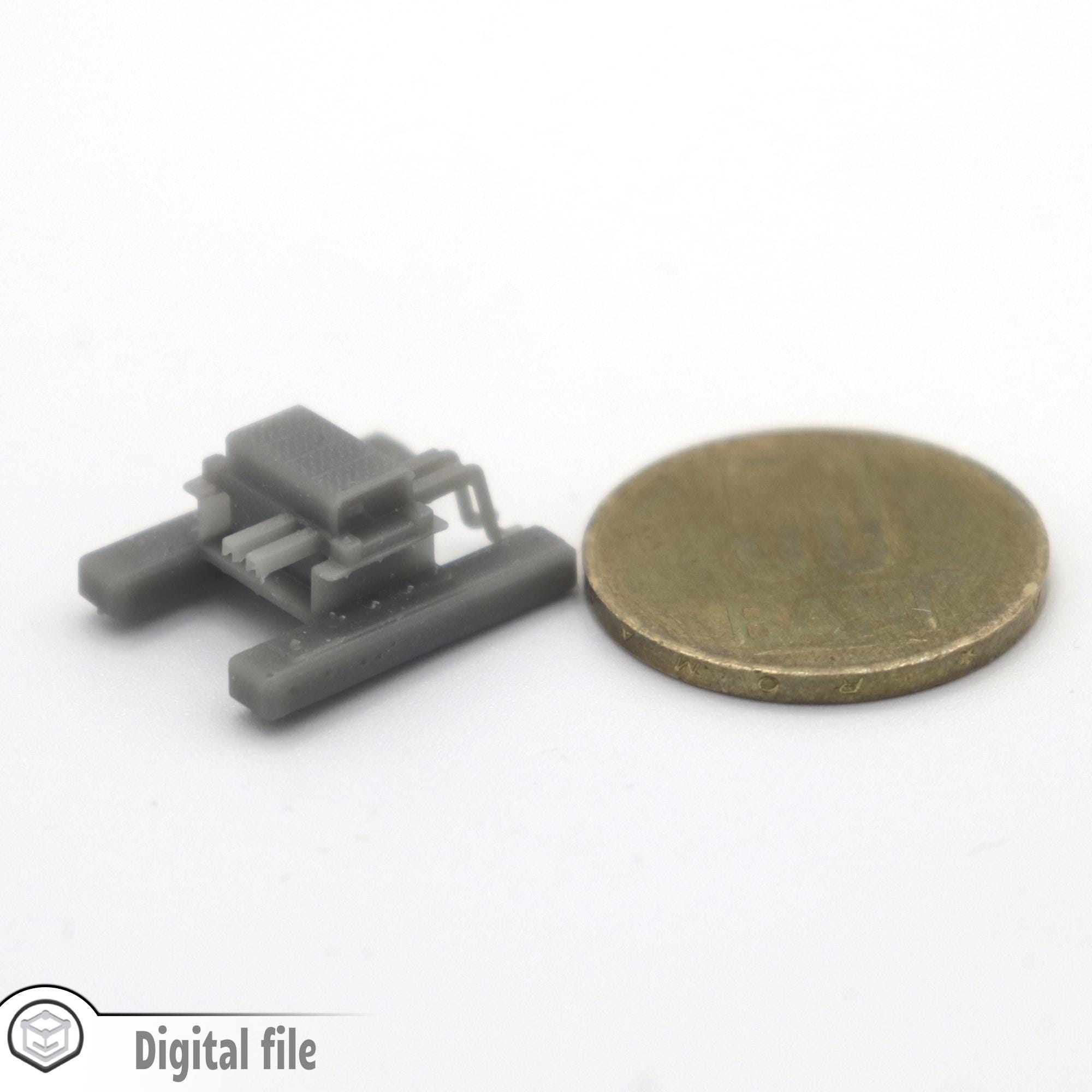 1:87 HO Scale Rail Switch Box #2 Train Model 3D Stl File - Etsy