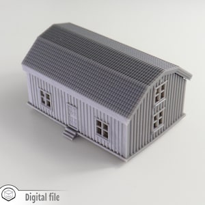 1:87 HO Traditionelles Haus # 1 Modell 3D stl Datei