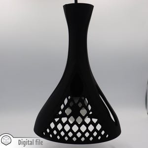 Pendant lamp #7 3D Printed STL File