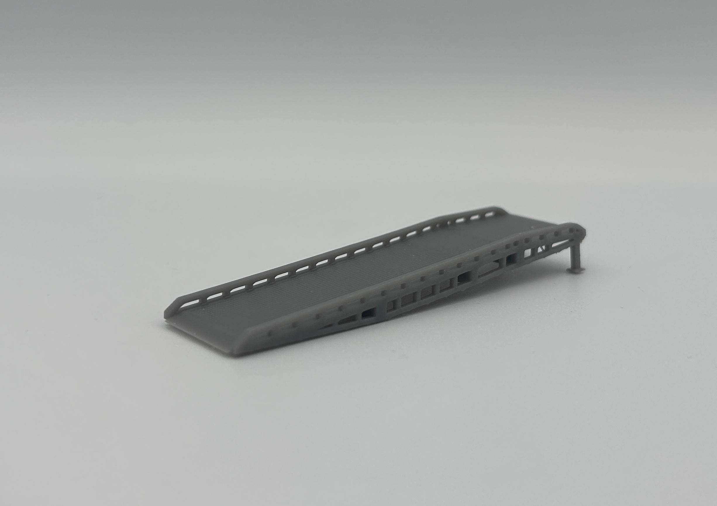 1:87 HO Loading Ramp Train Model 3D Stl File - Etsy