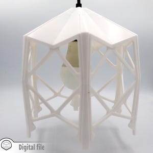Pendant lamp #8 3D Printed STL File