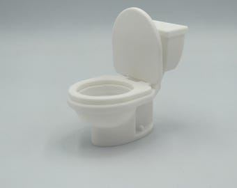 1:12 miniature Bathroom modern toilet 3d stl file