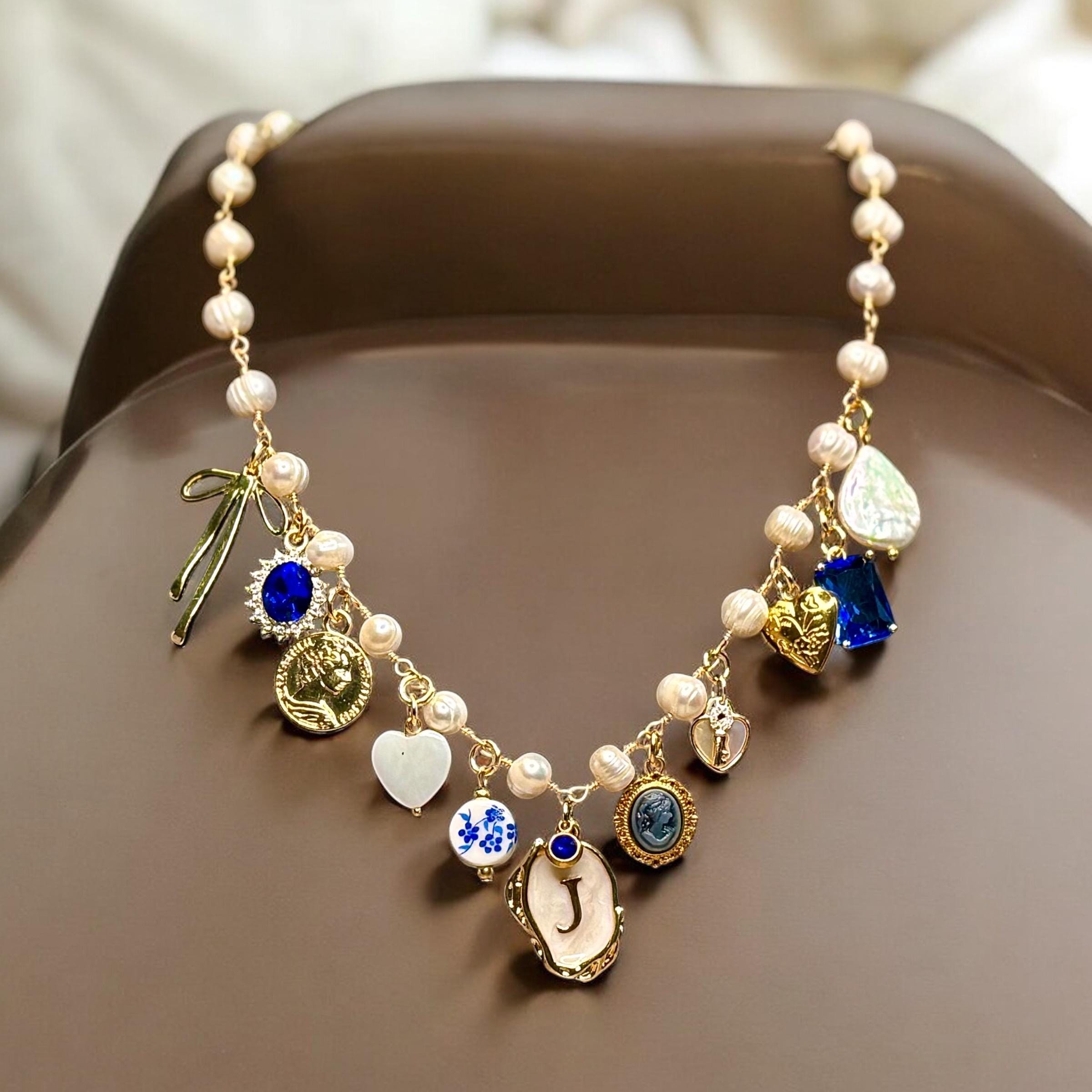 Design Your Own Custom Charm Necklace/customizable Charm Necklace ...