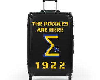 The Poodles Are Here Luggage