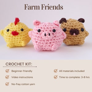 Kits para aprender crochet para principiantes - The Snuglies