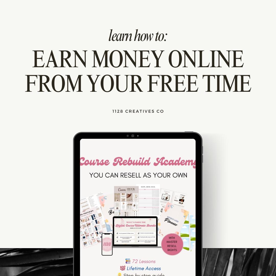 Done for You Digital Course Marketing With Master Resell Rights ...