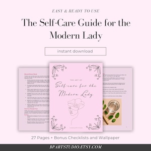 Self-Care Guide for Modern Women: Feminine Hygiene, Soft Girl Routine (Digital Download, PDF)