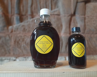 Jarabe puro de nuez negra