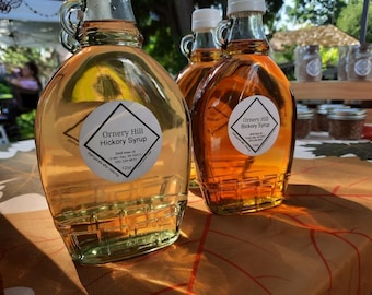 Pure Birch Syrup, Hickory Syrup and Bickory Syrup