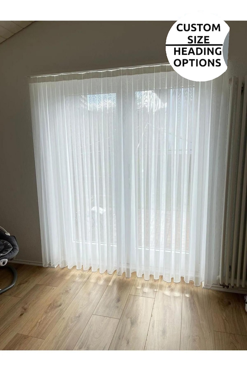 Sheer Curtains for Living Room,extra Wide Curtains,custom Curtains ...