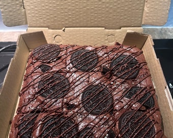 Vegan Postal Brownie Box