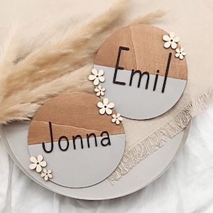 cartello in legno personalizzato decorazione per cameretta bambini nome cartello in legno regali individuali design sostenibile per cameretta bambini