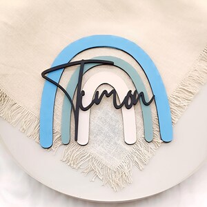 cartello in legno personalizzato decorazione per cameretta bambini nome cartello in legno regali individuali design sostenibile per cameretta bambini