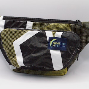 Kitesurfing recycled hip bag, fanny pack