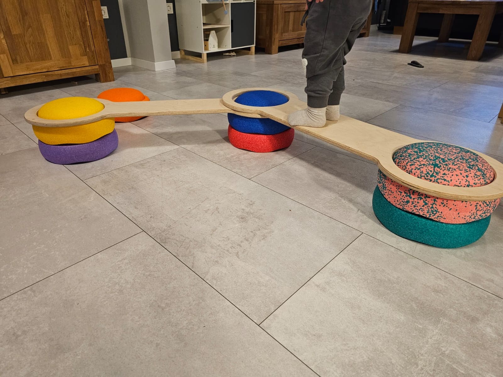 Stacking Stones Balance Board Bench Balance Board - Etsy