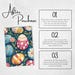 Easter Backgrounds Digital Papers, Colourful Easter Egg Backgrounds ...