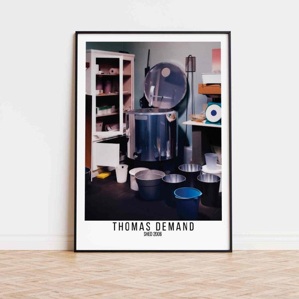 Thomas Demand - Shed [2006] - Pop Art Museum painting Poster Print Aesthetics Wall Art