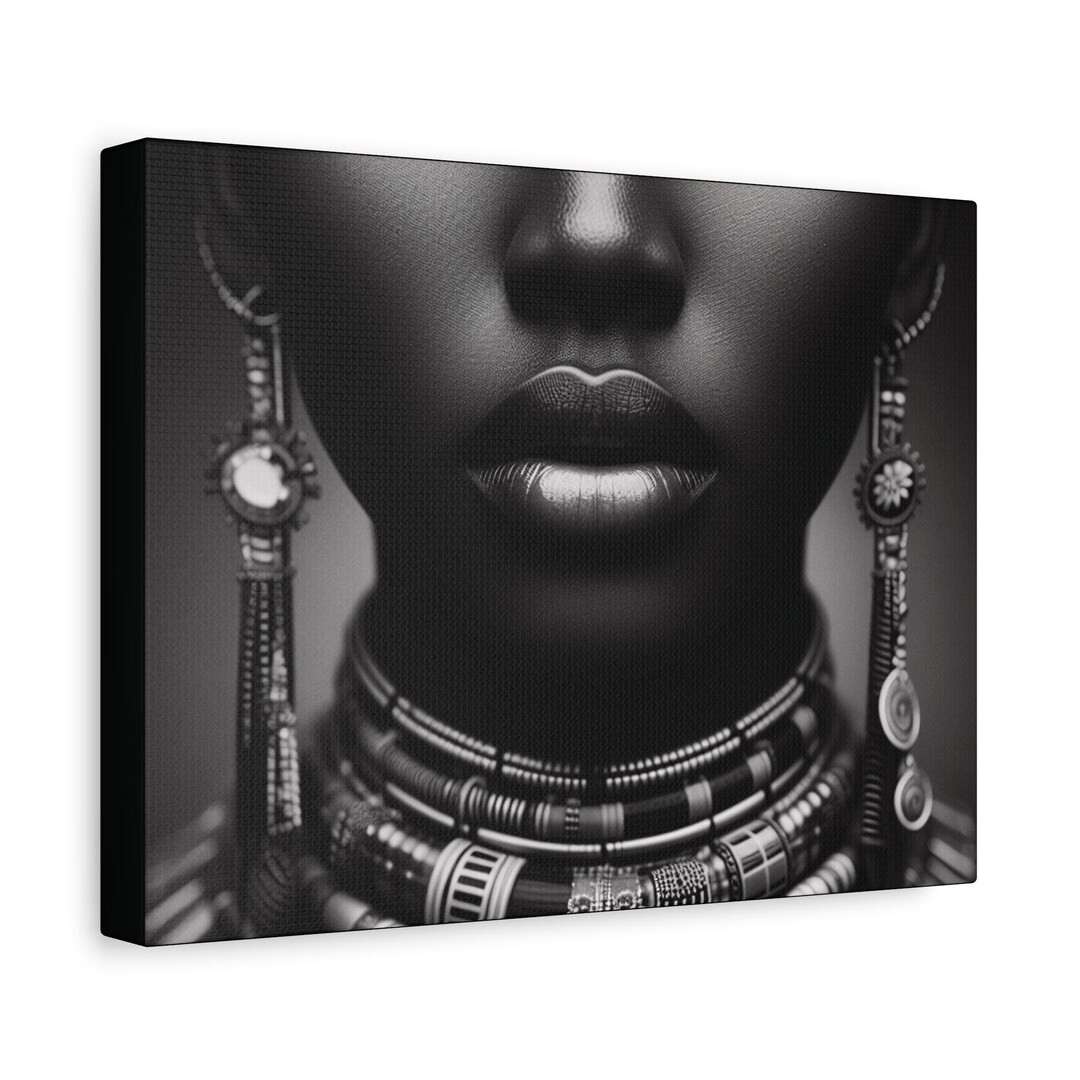 Canvas Art Shades of Africa Masai Horizontal Home Decor, Wall Art ...