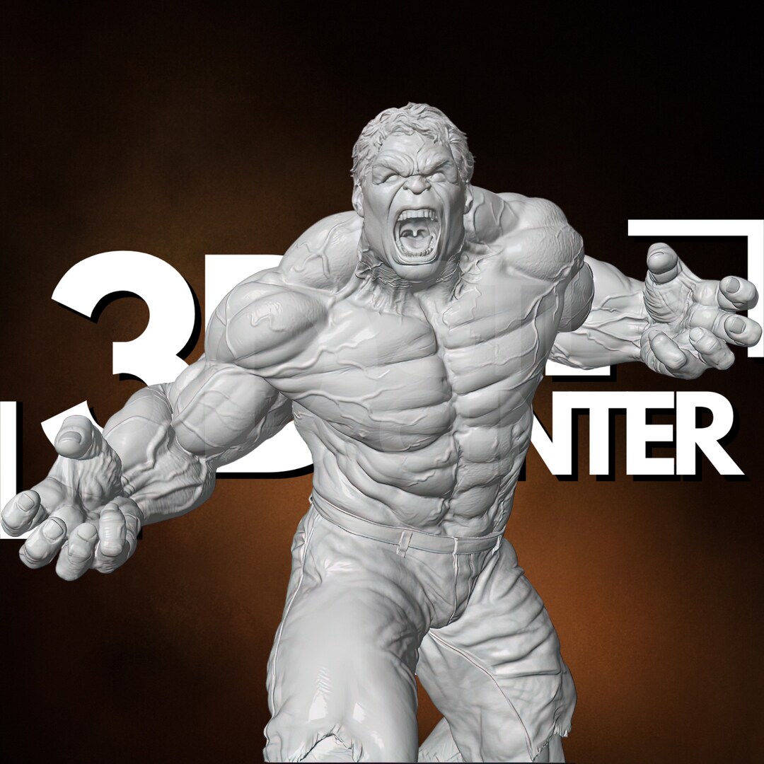 Buy Hulk 3D STL Files High Quality 3D Printer STL File, 3D Digital ...