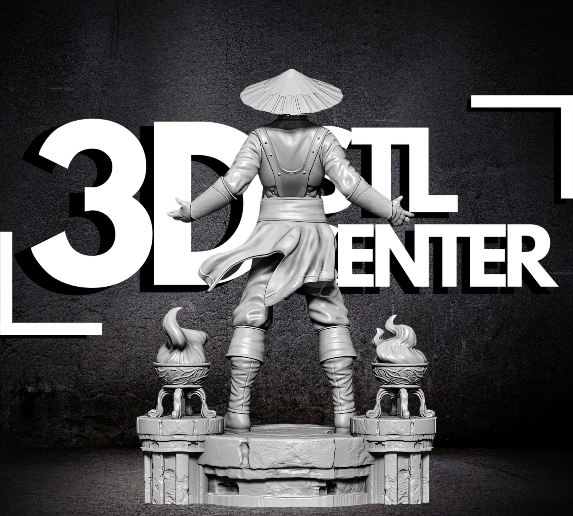 Raiden Mortal Kombat 3D STL Files High Quality 3D Printer STL File, 3D ...
