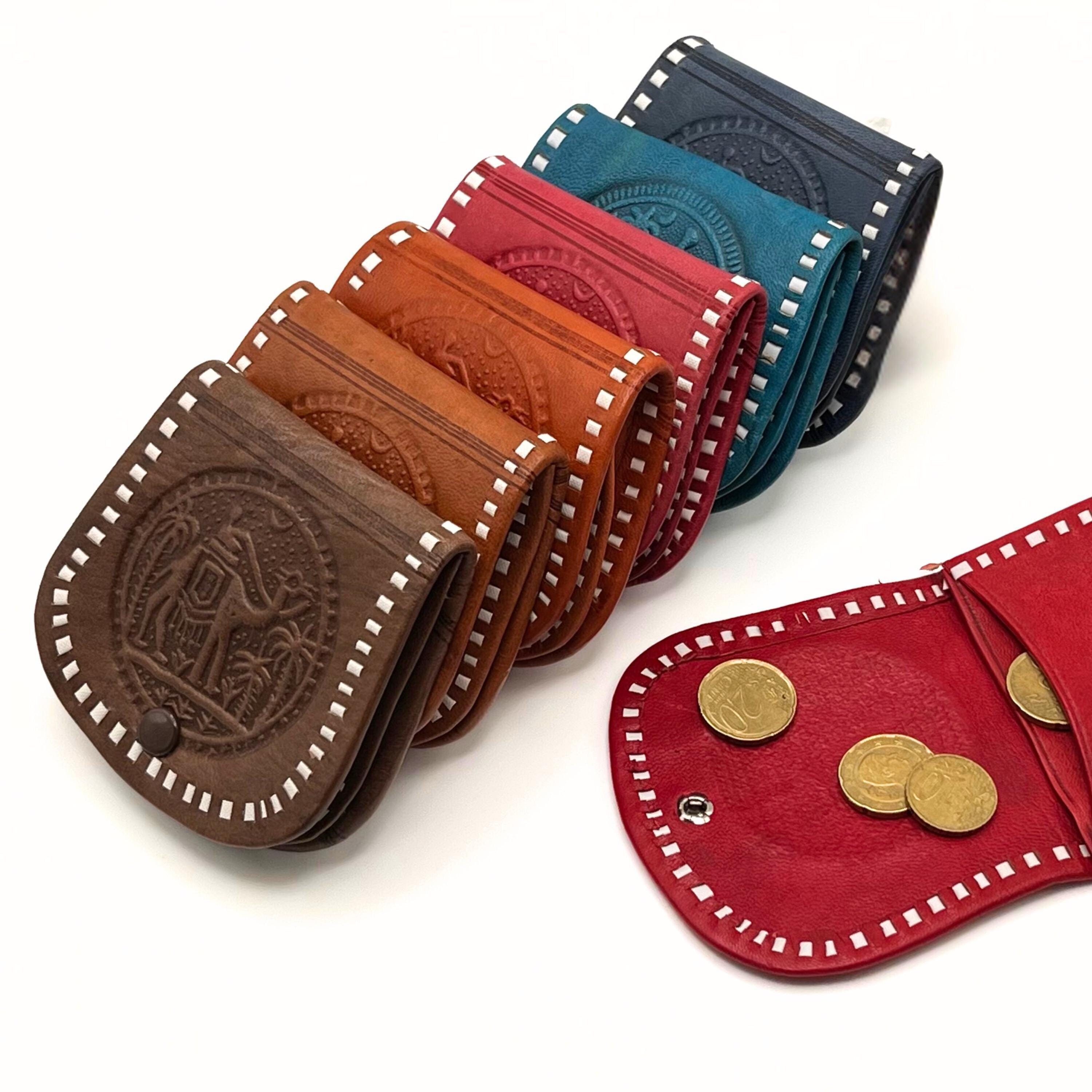 Portafoglio Mini In Pelle PU Con Gattino Cartoon E Ciondolo - Capacità Multipla, Regalo Per Ragazze (Rosso)