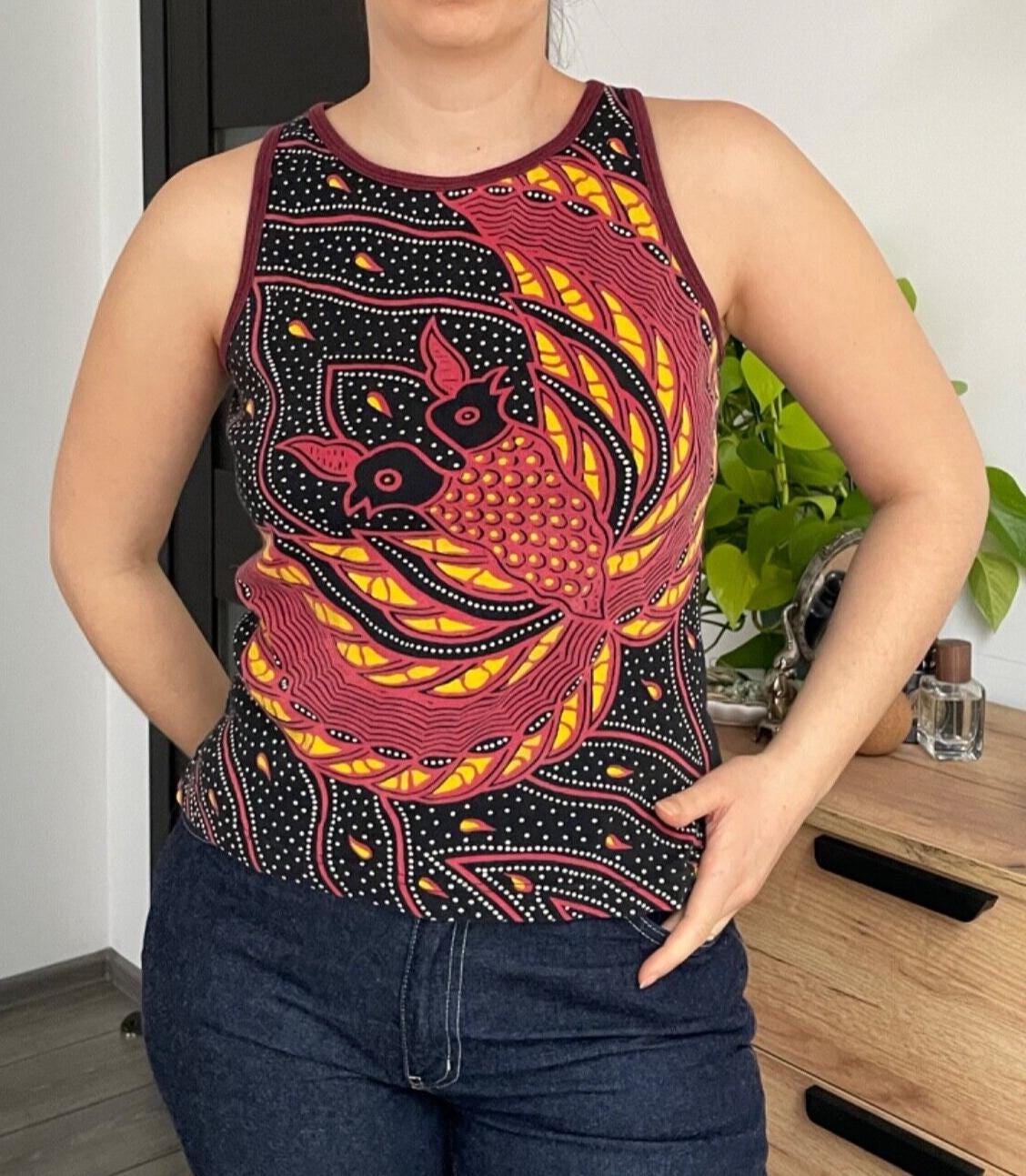 Top / Chemise Femme Miss Sixty Multicolore - Taille XS (34) - Col Boutonné - Neuf Sans étiquettes