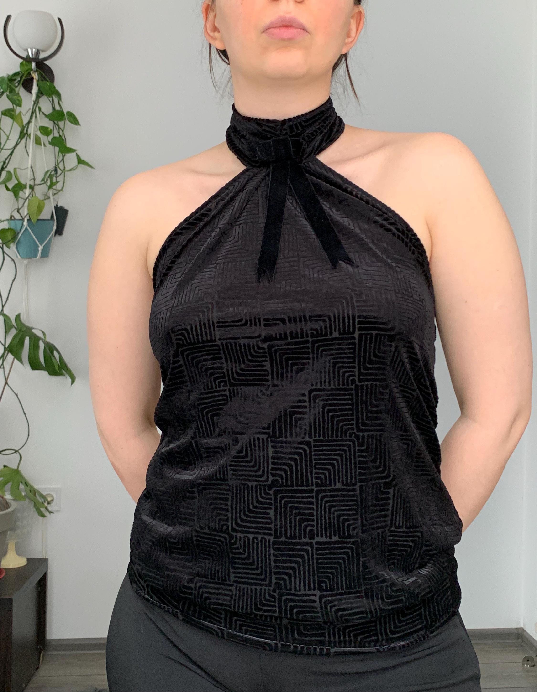 Vintage 90s Velvet Whimsical Tops — S-L Sizes - Etsy