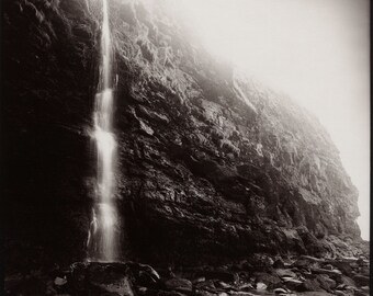 Druidston waterfall