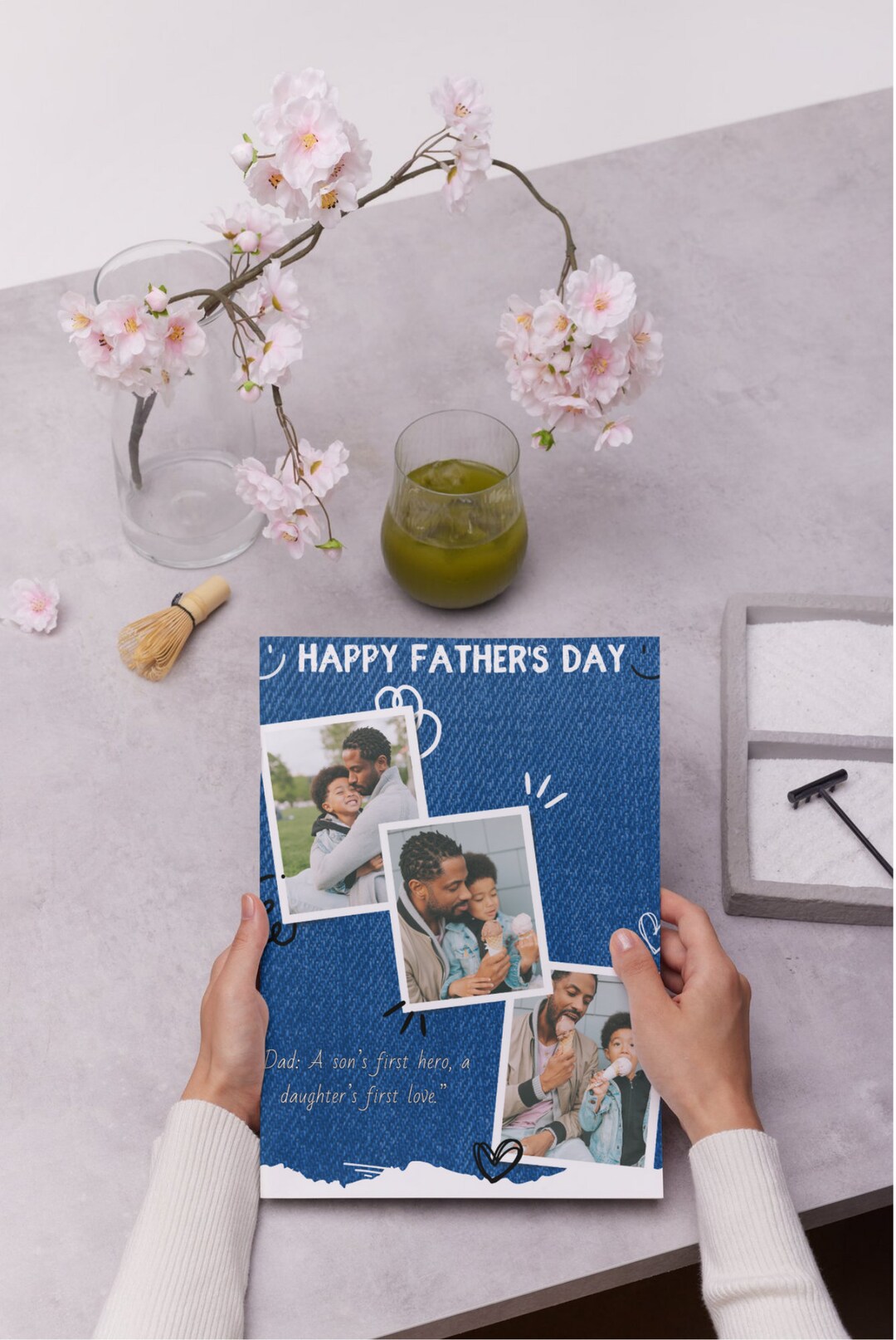 Editable Happy Fathers Day Card, Digital Download Card, Printable Card ...