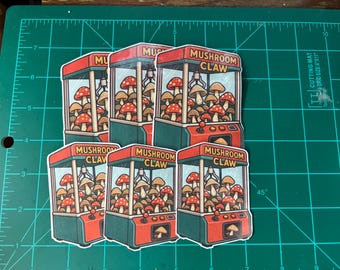 Mushroom Claw Sticker