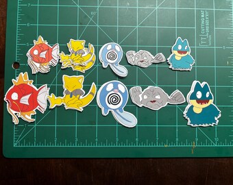 Derpy Pokemon Sticker Packs #5