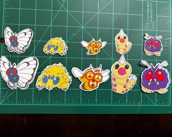 Derpy Pokemon Sticker Packs #3