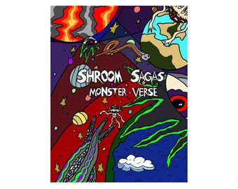 Monster-Verse coloring book Digital
