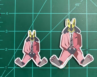 Custom Shiny Lucario Pokemon Swimming Album Cover Sticker