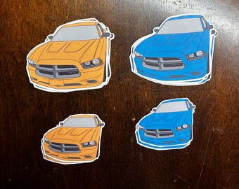 Front end 2014 2nd gen dodge charger sticker