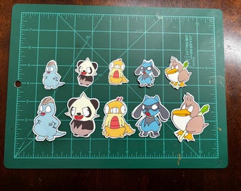 Derpy Pokemon Sticker Packs #2