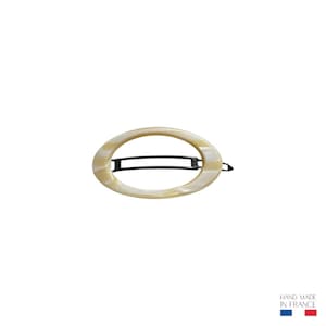 Apolline Haarspange – 6,4 cm – elegantes Haaraccessoire – handgefertigt – hergestellt in Frankreich Alba