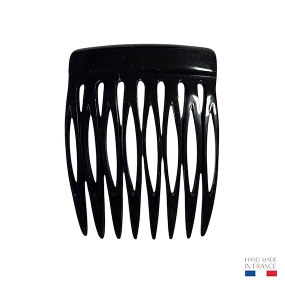 Decorative Hair Combs for Women Updo French Twist Hair Accessories Celluloid 5 Pcs French Twist Comb Retro Celluloid Hair Comb 9 Teeth  main image 4