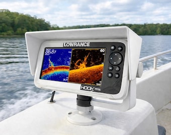 Lowrance Hook Reveal 7 Sunshade – Anti-Glare Fish Finder Screen Visor - Fathers Day
