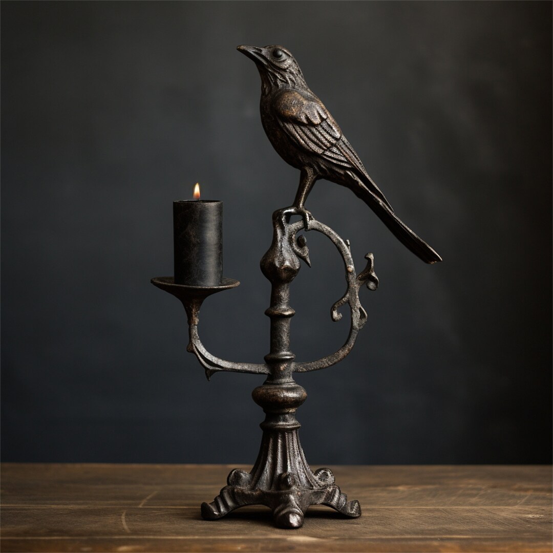 Antique Iron Candle Holders Religious Decorations and Etsy