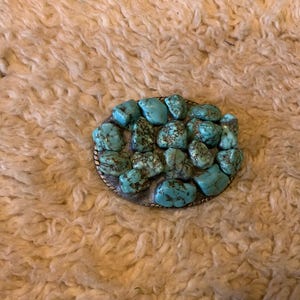 Turquoise Belt Buckle