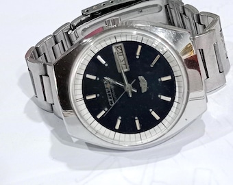 Reloj Citizen Eagle 7 vintage para hombre - Automático con esfera Navi - 36 mm, tamaño mediano - Regalo para él