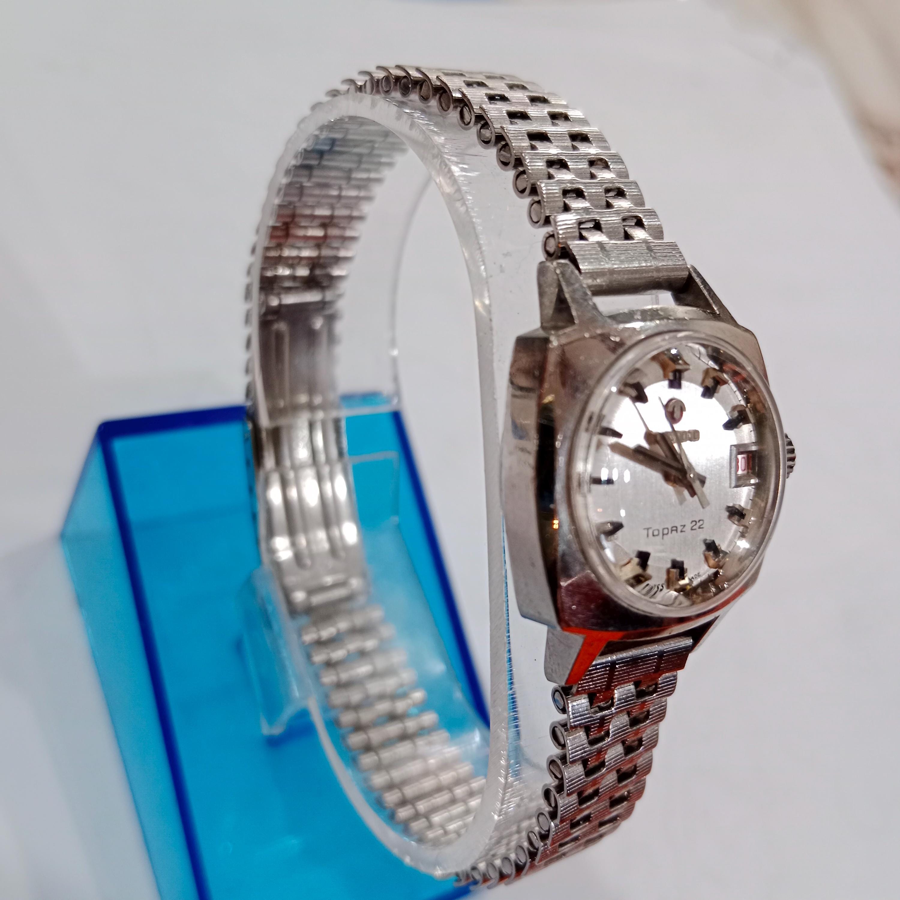 VINTAGE Ladies Watch RADO TOPAZ 22 Mechanical Hand-wind Swiss Made
