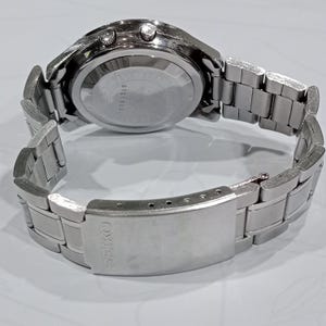 Reloj vintage de regalo para hombre Seiko Sportsmatic Deluxe 7619 Reloj automático 25 joyas Fondo de caja Dolphin imagen 4