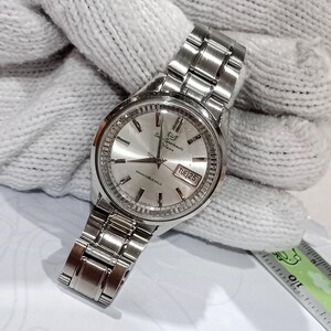 Reloj vintage de regalo para hombre Seiko Sportsmatic Deluxe 7619 Reloj automático 25 joyas Fondo de caja Dolphin imagen 7