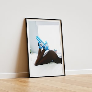 Ones and Buns 1 Vol 1 - University Blue Air Jordan 1  Print Signed & Numbered  Limited Edition 1/100