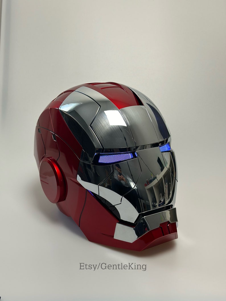 Marvel Avenger MK5 Iron Man Helmet Electric Ironman Etsy