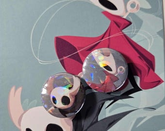 Hollow Knight, Silksong 1.25" Button Pin Set (2 pcs)